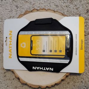 Nathan Running Armband Phone Carrier Storage NEW